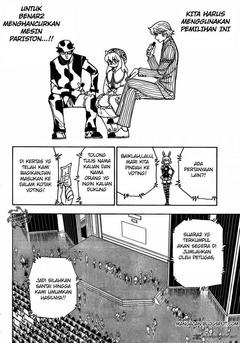 Hunter x Hunter Chapter 333 Gambar 9