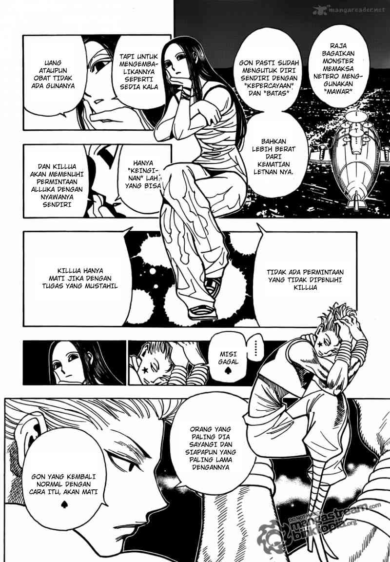 Hunter x Hunter Chapter 323 Gambar 11