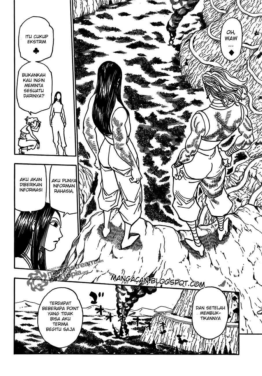 Hunter x Hunter Chapter 326 Gambar 15