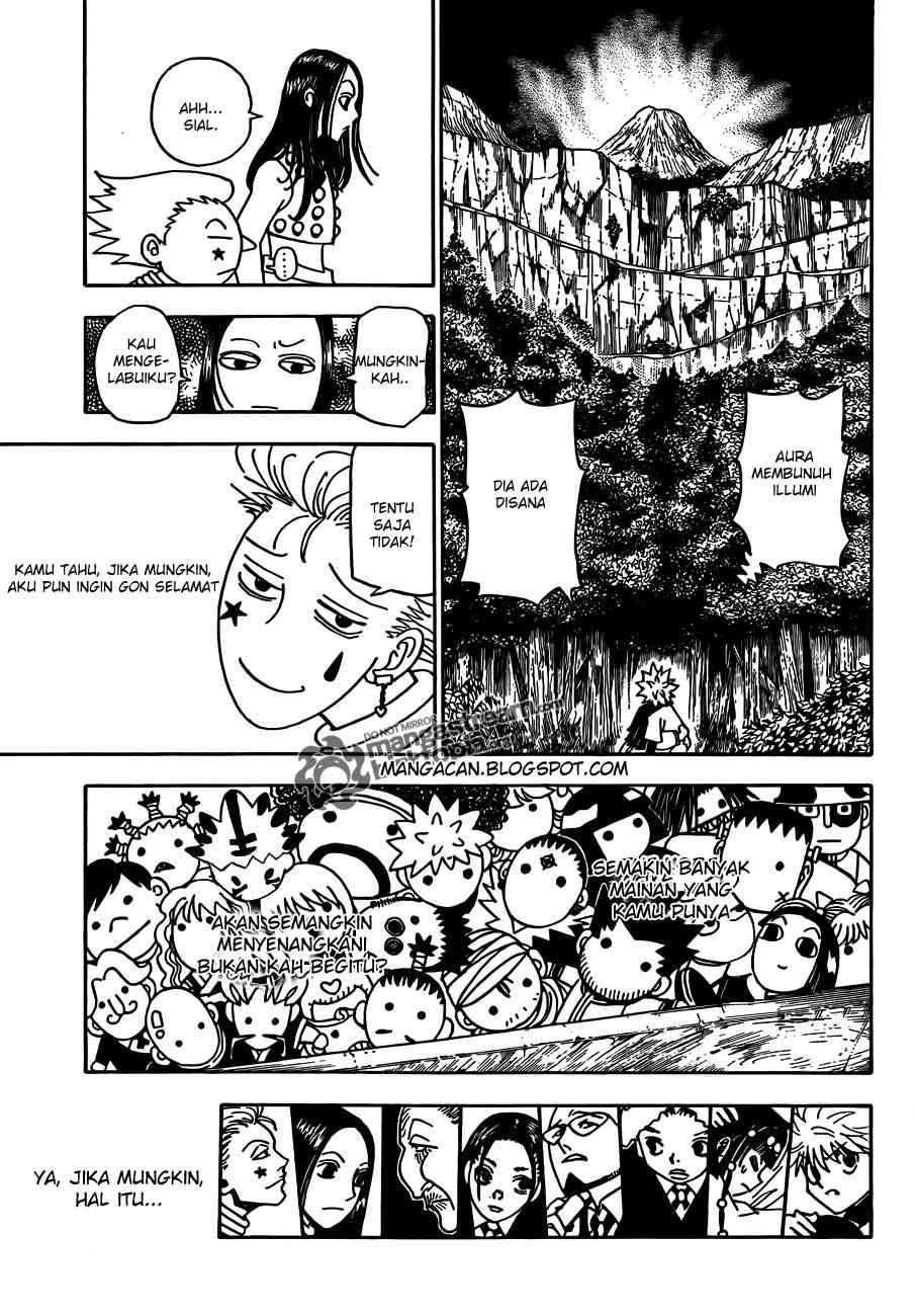 Hunter x Hunter Chapter 326 Gambar 18