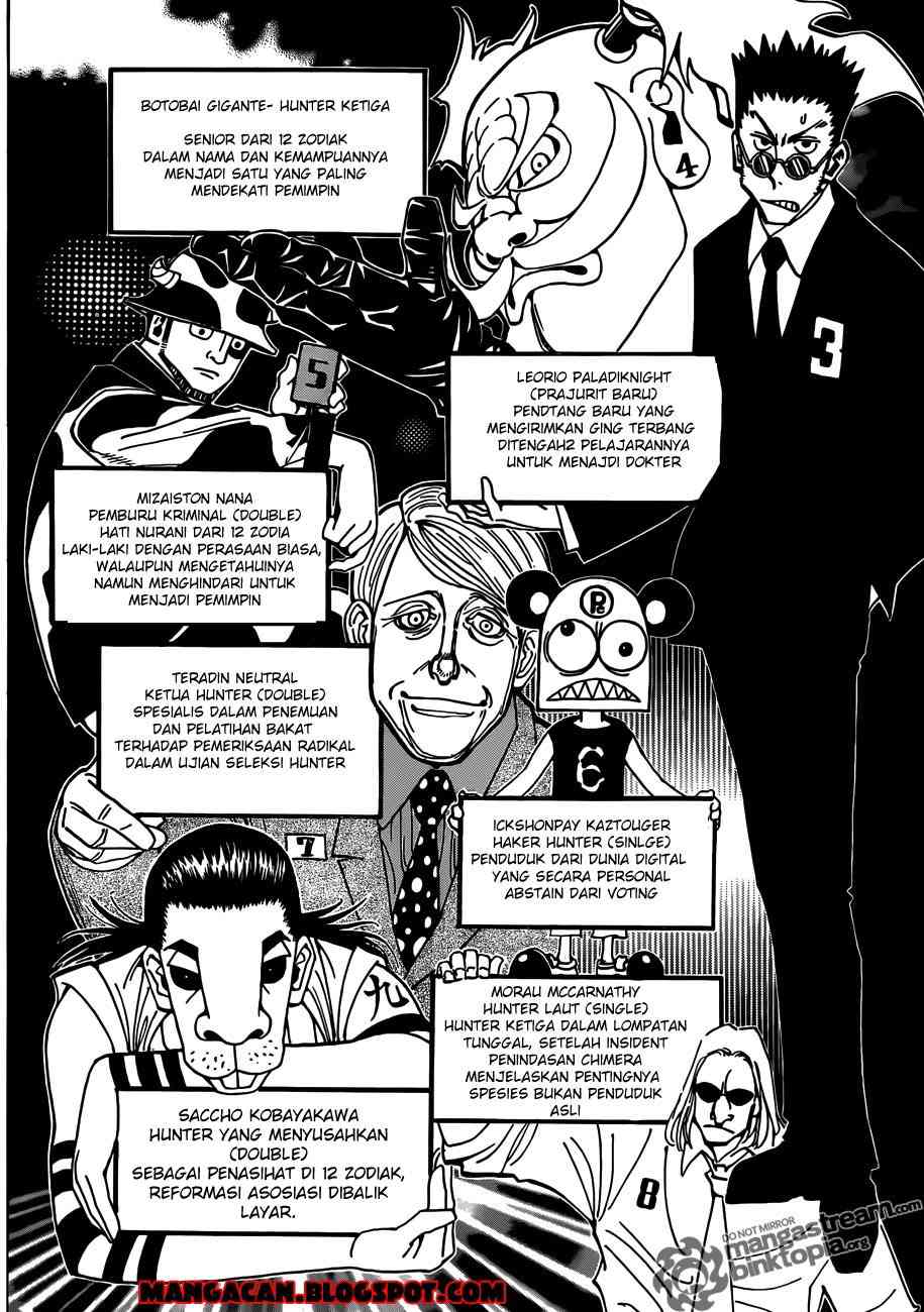 Manga Hunter x Hunter Chapter 326 gambar nomor 2