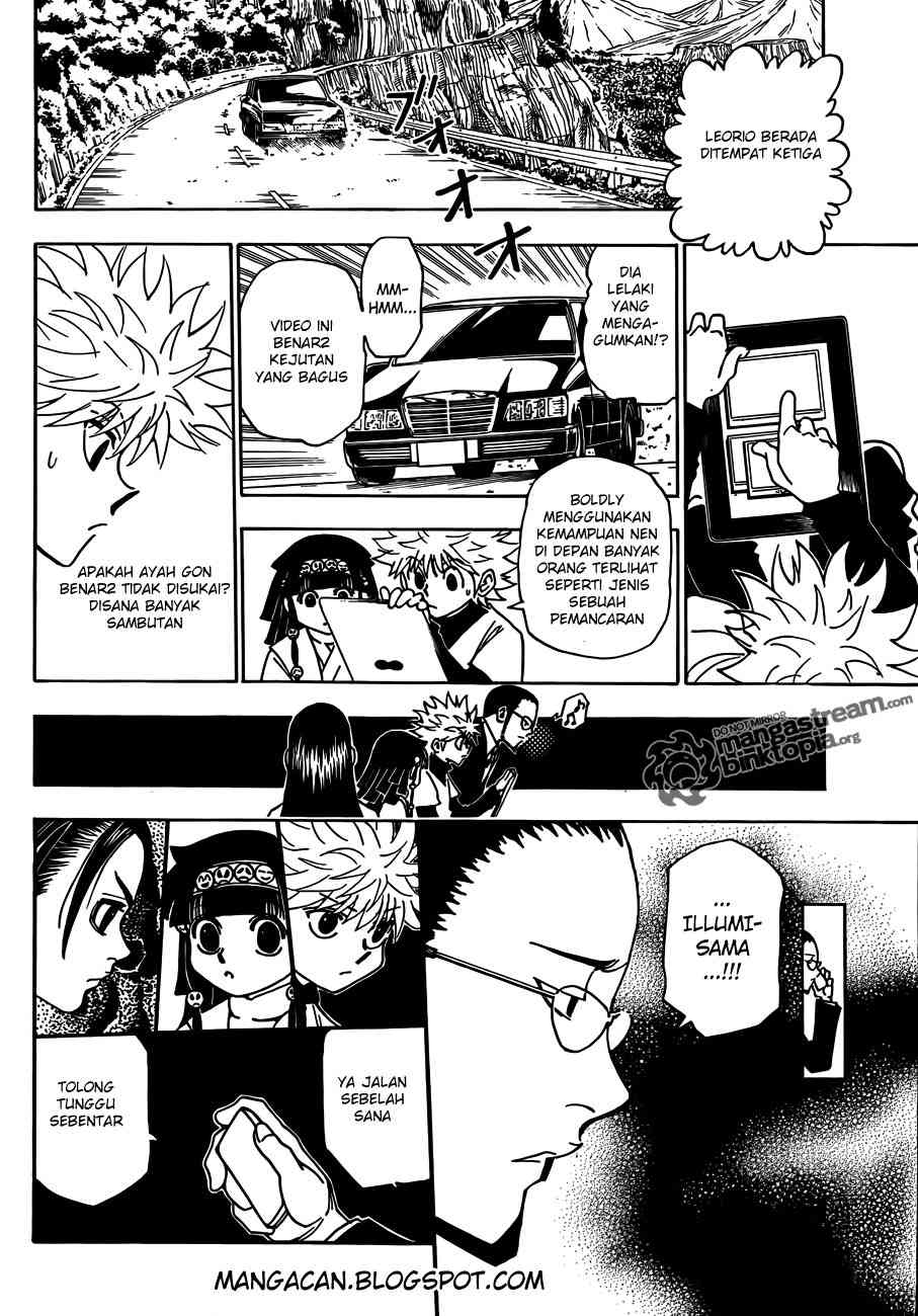 Hunter x Hunter Chapter 326 Gambar 4