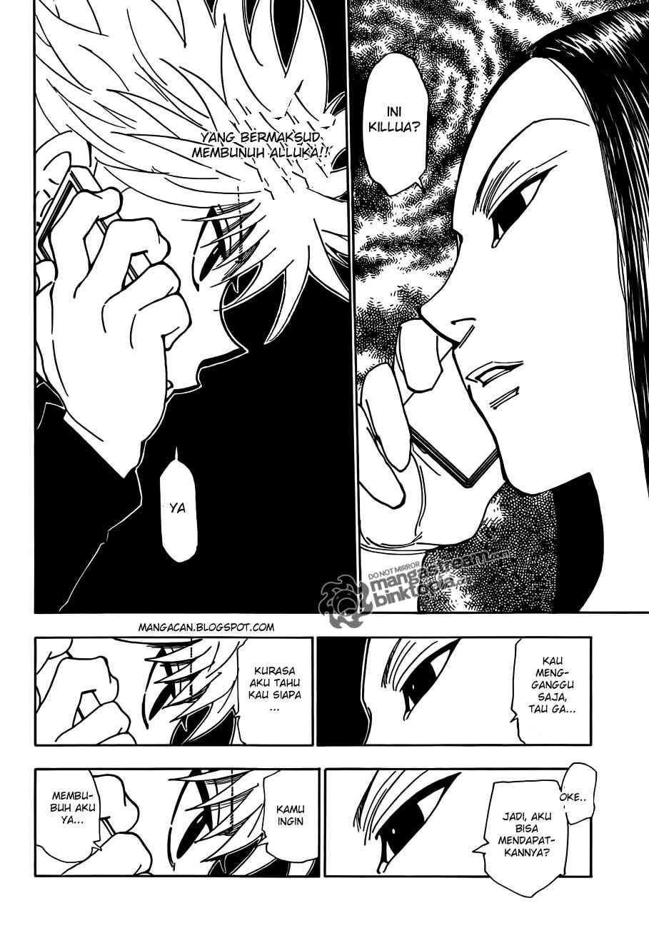 Hunter x Hunter Chapter 326 Gambar 8
