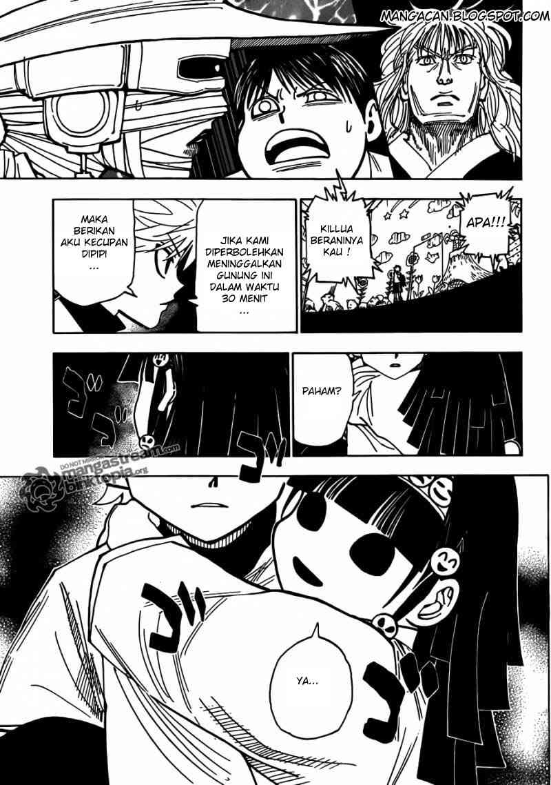 Hunter x Hunter Chapter 324 Gambar 8