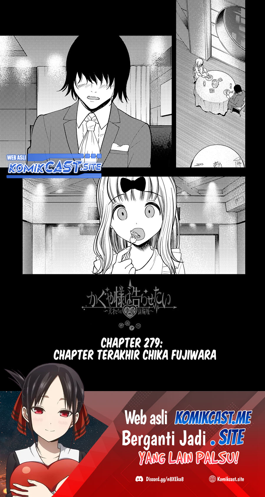 Manga Kaguya-sama wa Kokurasetai – Tensai-tachi no Renai Zunousen Chapter 279 gambar nomor 2