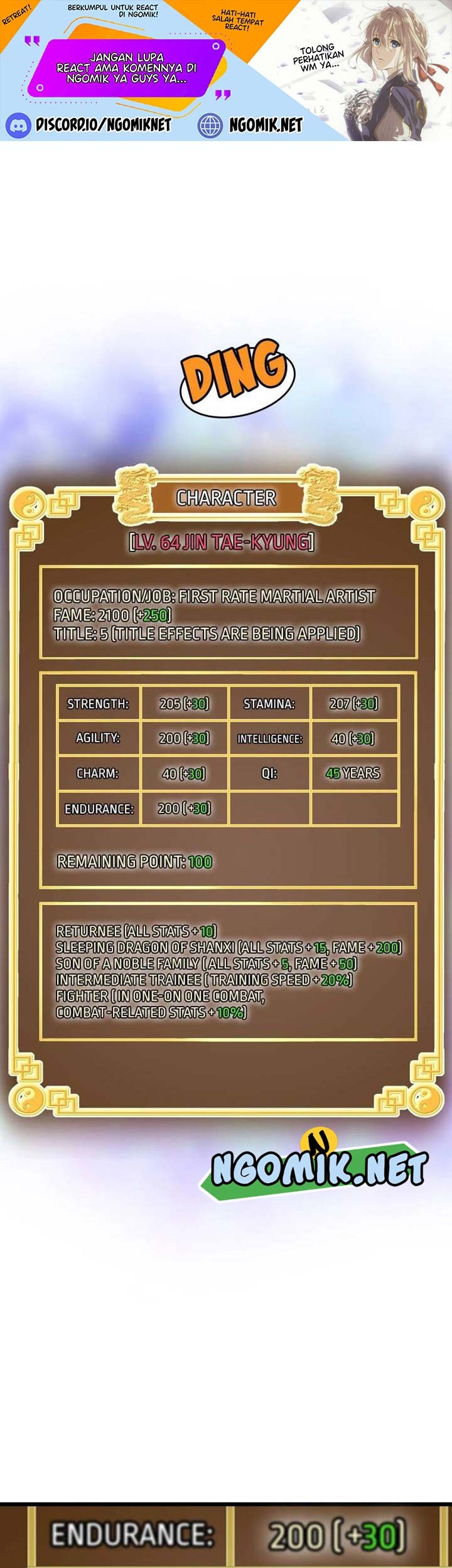 Manhwa Murim Login Chapter 108 gambar nomor 2