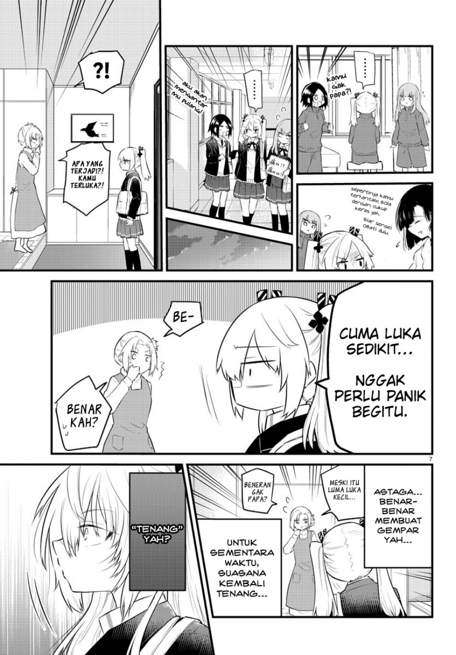 Koe ga dasenai Shoujo wa “Kanojo ga Yasashisugiru” to Omotte iru Chapter 130 Gambar 8