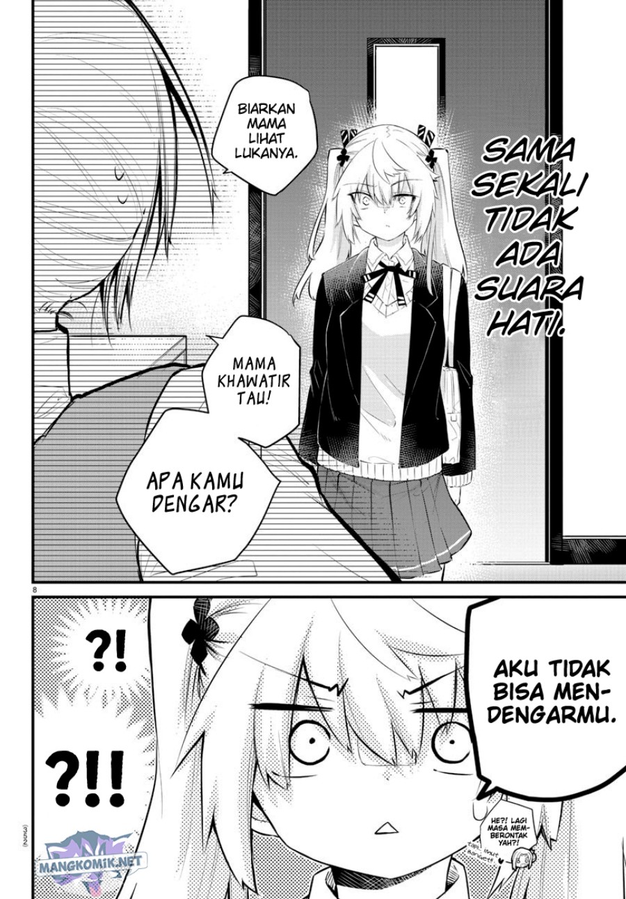 Koe ga dasenai Shoujo wa “Kanojo ga Yasashisugiru” to Omotte iru Chapter 130 Gambar 9