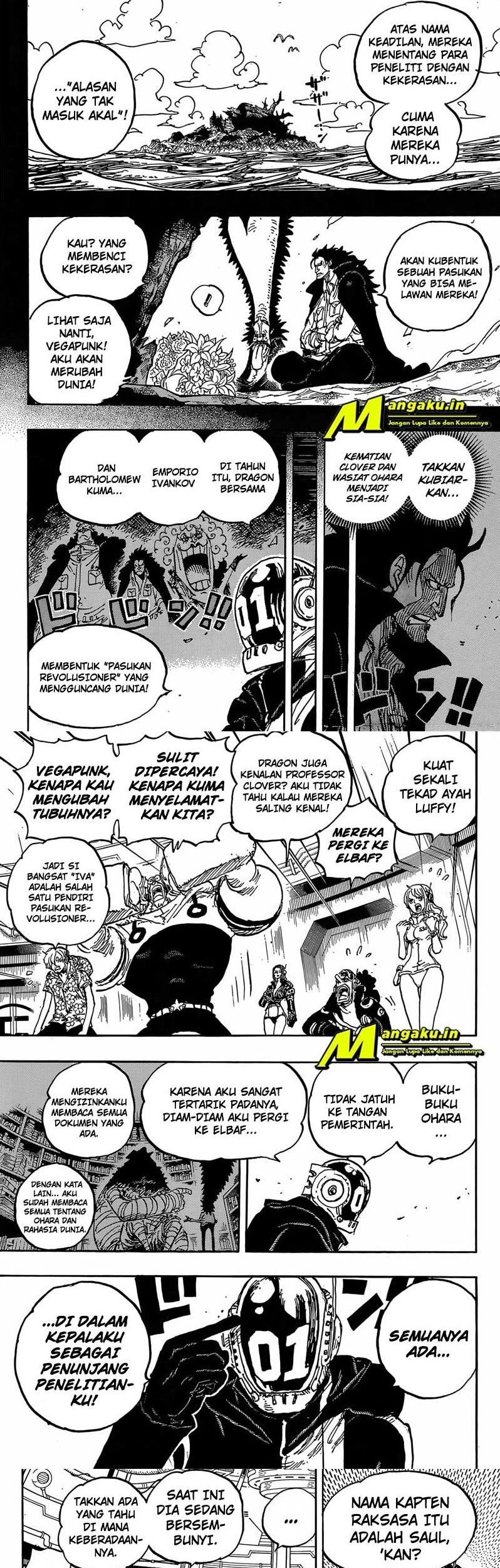 One Piece Chapter 1066 Gambar 7
