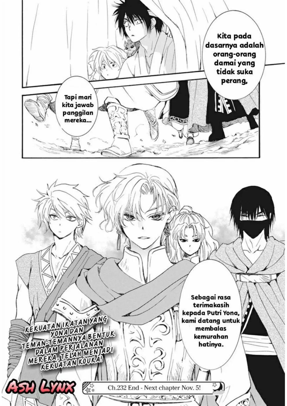 Akatsuki no Yona Chapter 232 Gambar 28