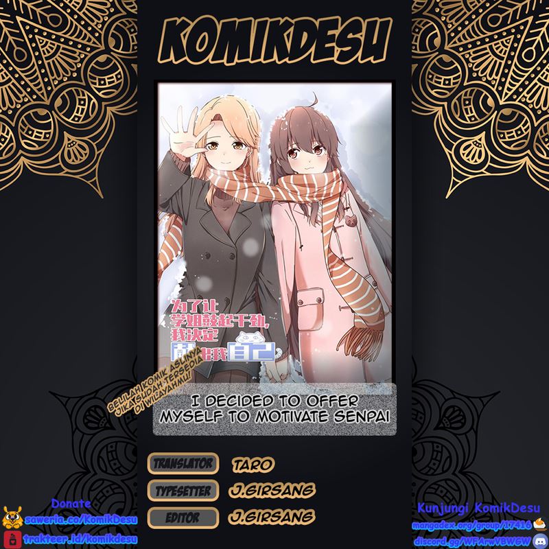 Komik I Decided to Offer Myself to Motivate Senpai Chapter 3 gambar nomor 1