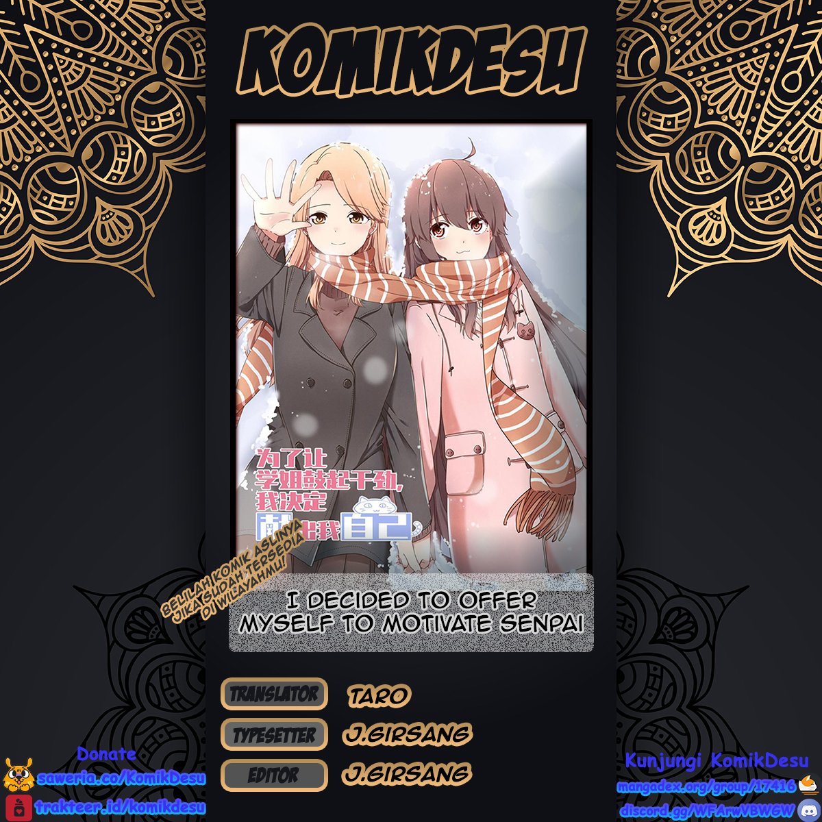 Komik I Decided to Offer Myself to Motivate Senpai Chapter 2 gambar nomor 1