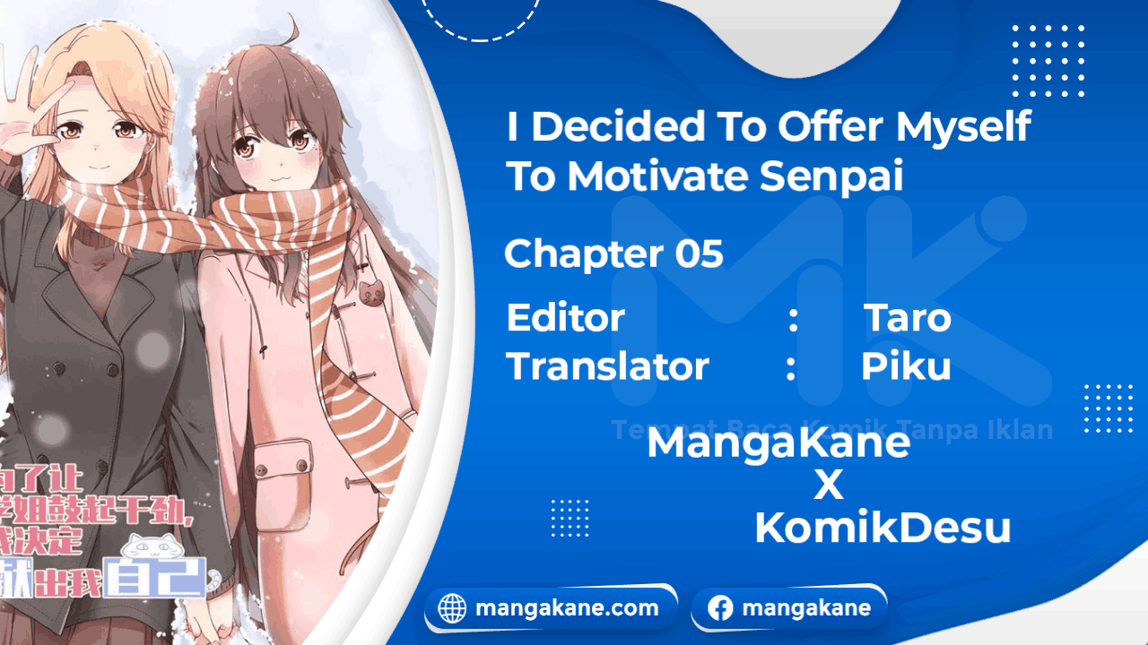 Komik I Decided to Offer Myself to Motivate Senpai Chapter 5 gambar nomor 1
