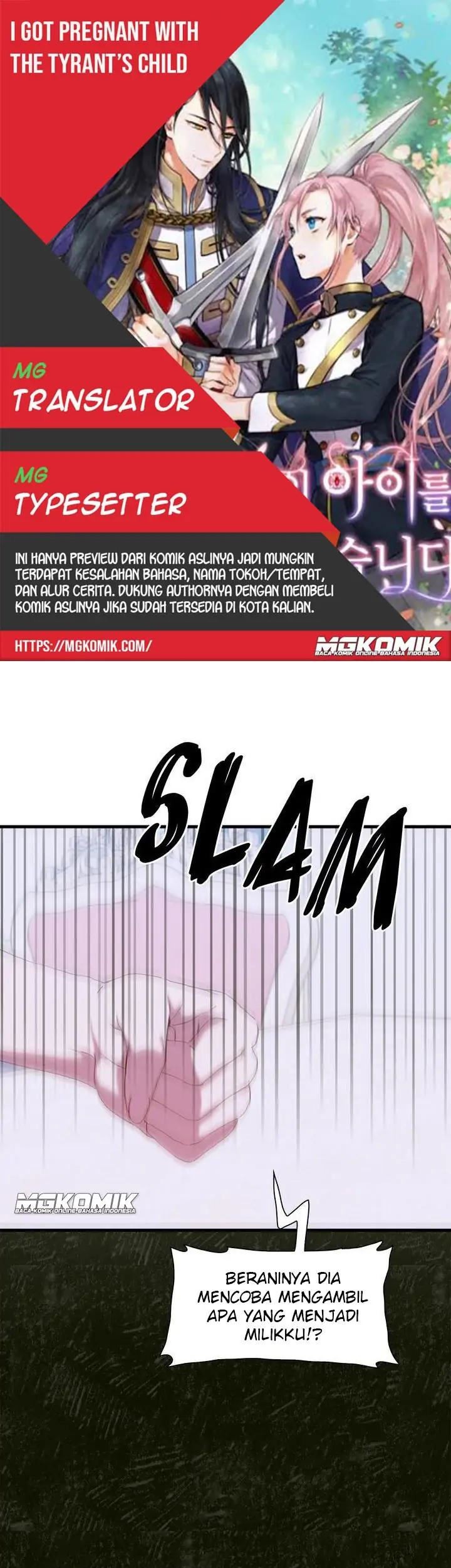 Komik I Gave Birth to the Tyrant’s Child Chapter 37 gambar nomor 1