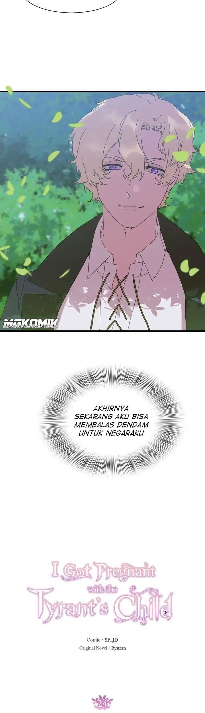 I Gave Birth to the Tyrant’s Child Chapter 24 Gambar 59