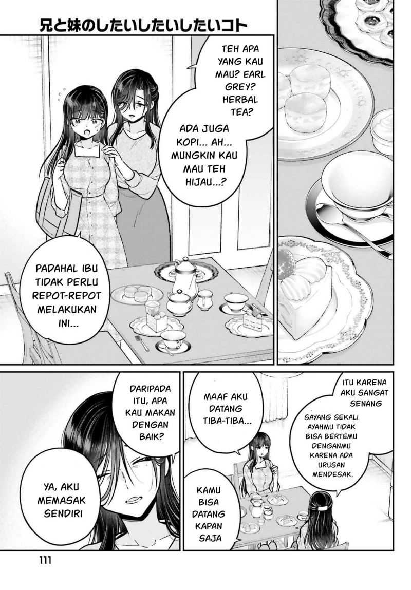 Ani to Imouto no Shitai Shitai Shitai Koto Chapter 09 Gambar 12