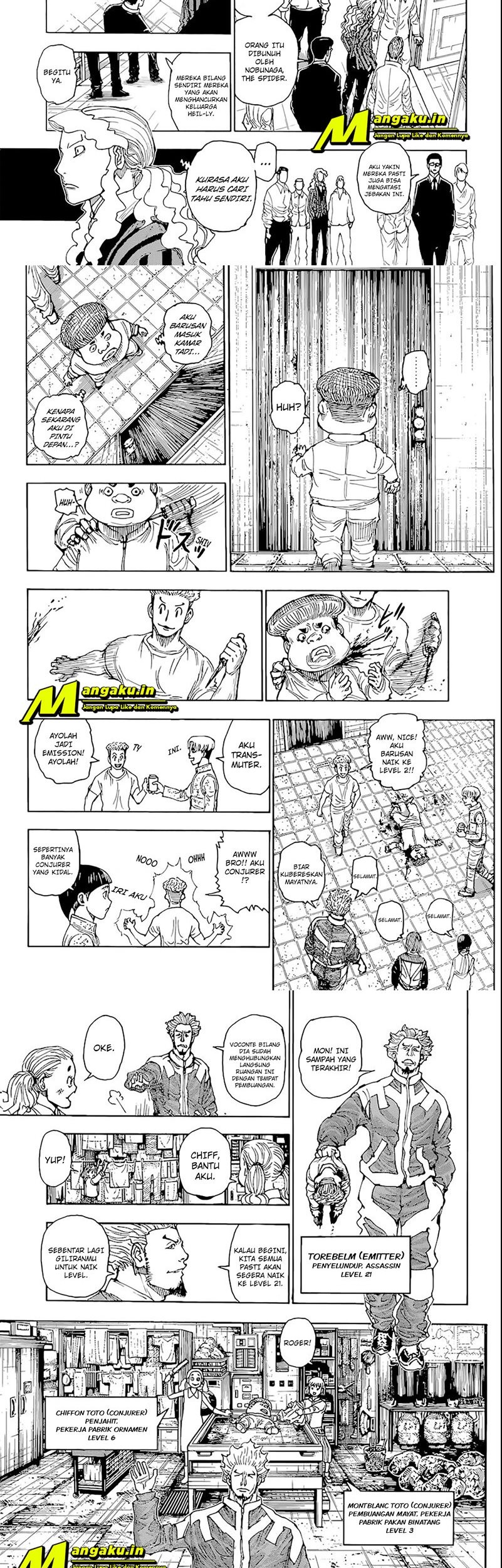 Hunter x Hunter Chapter 394 Gambar 3