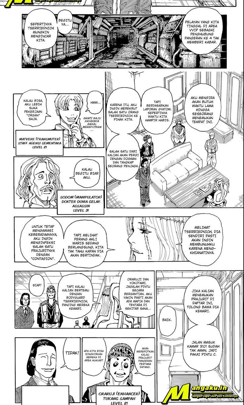 Hunter x Hunter Chapter 394 Gambar 4
