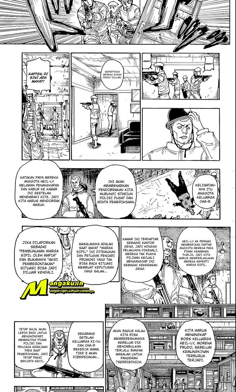 Hunter x Hunter Chapter 394 Gambar 6