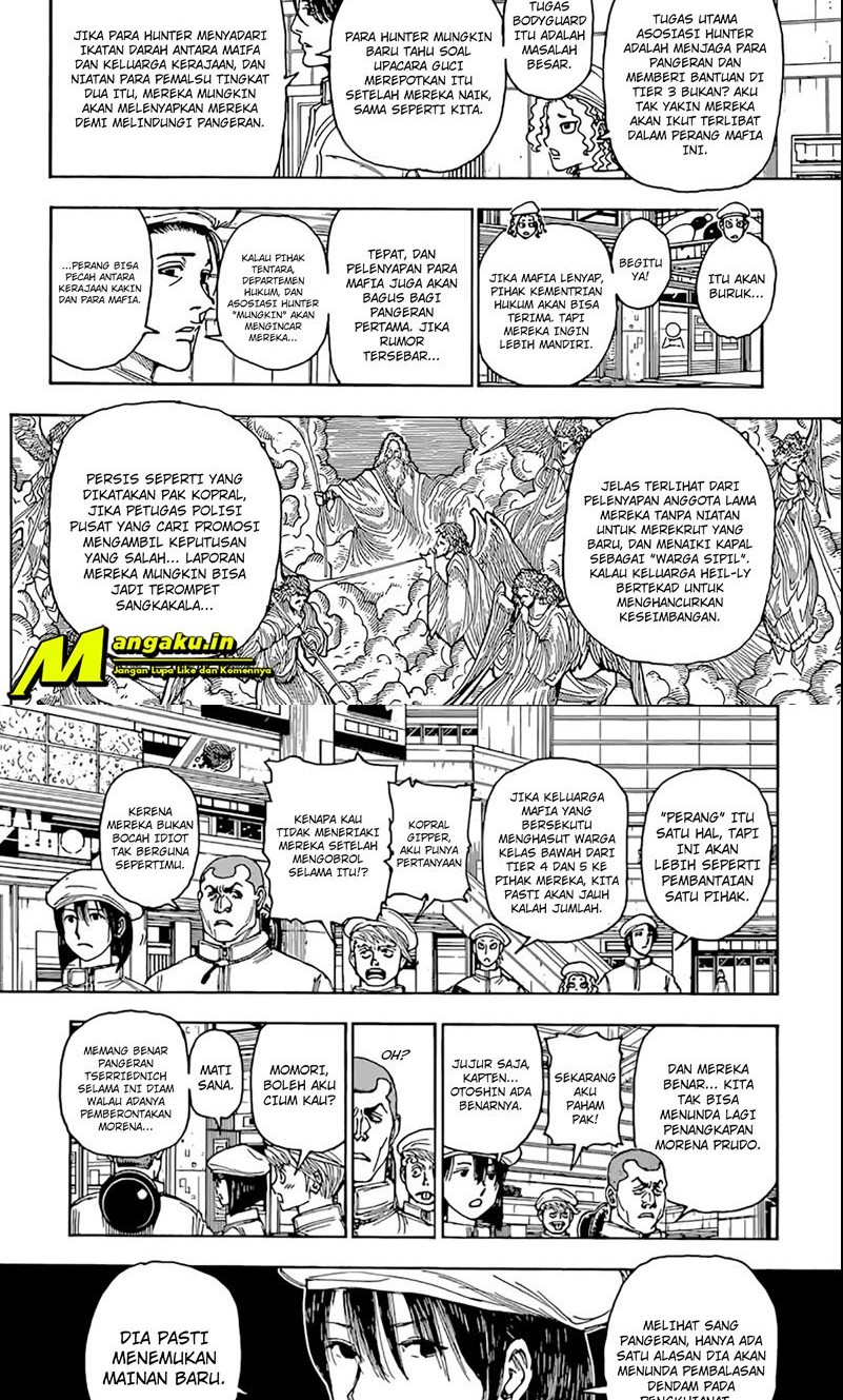 Hunter x Hunter Chapter 394 Gambar 8