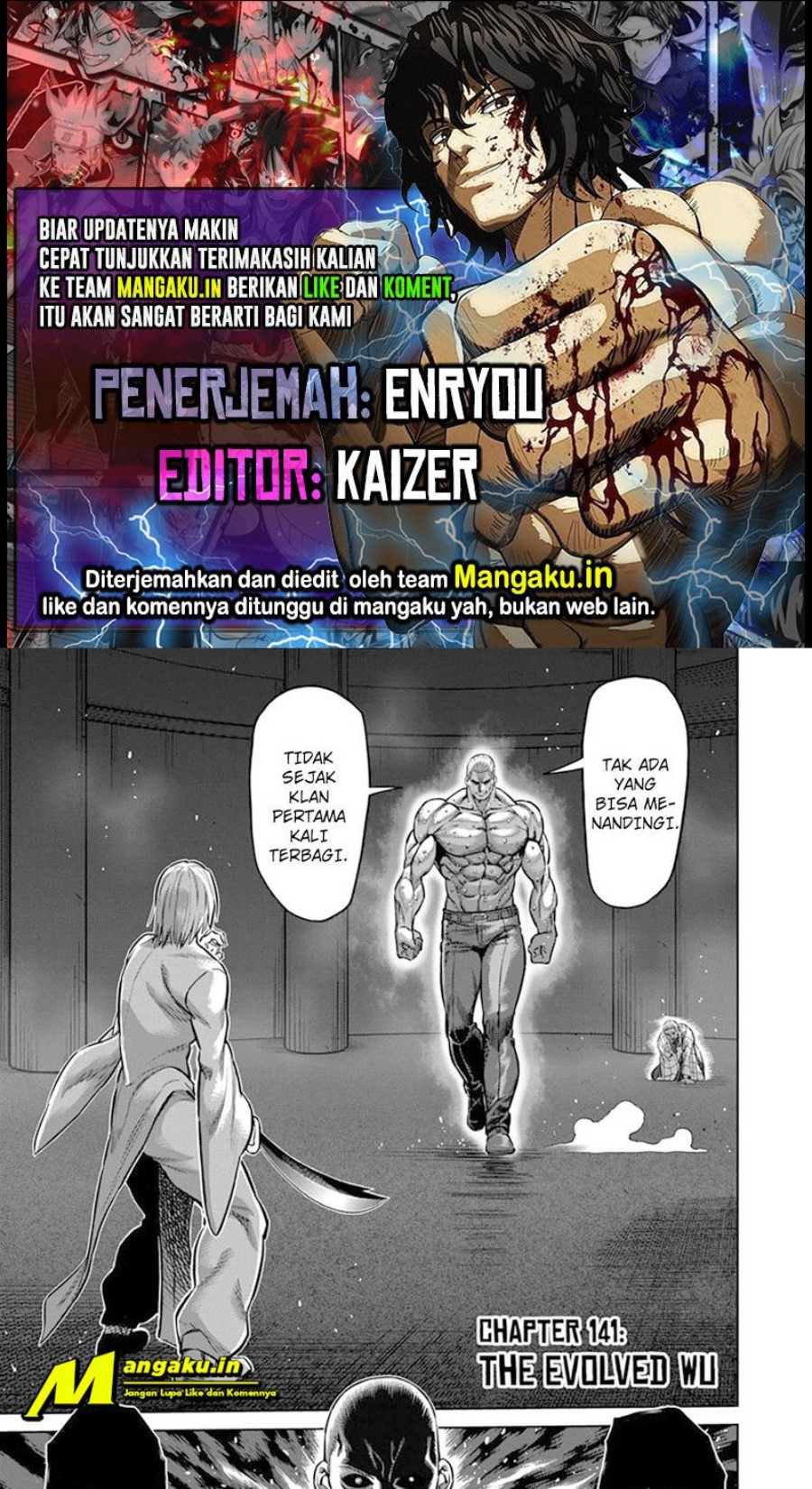 Komik Kengan Omega Chapter 141 gambar nomor 1