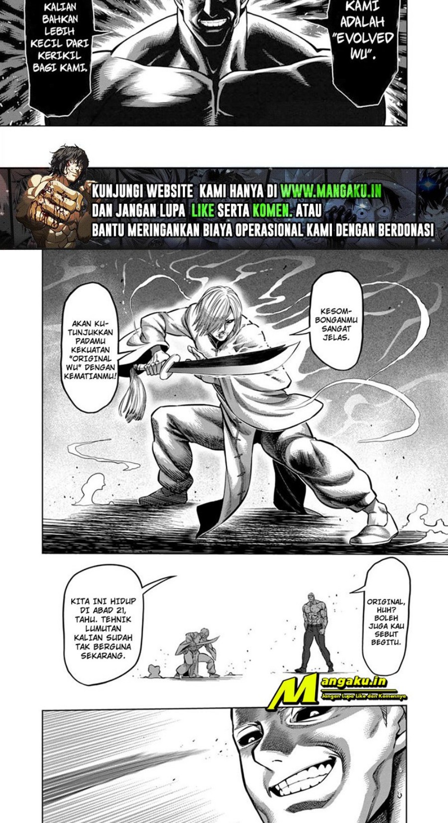 Manga Kengan Omega Chapter 141 gambar nomor 2