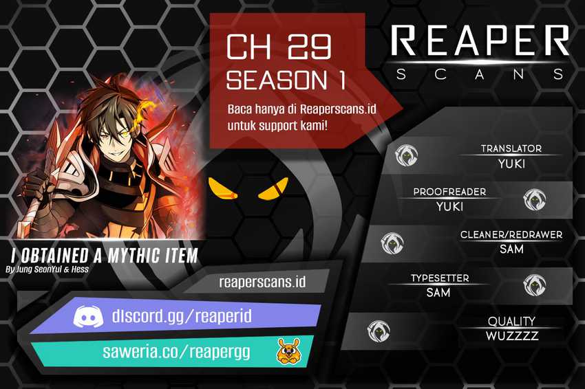 Komik I Obtained a Mythic Item Chapter 29 gambar nomor 1