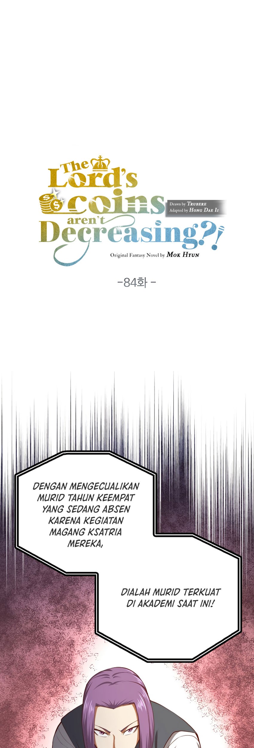 Manhwa The Lord’s Coins Aren’t Decreasing?! Chapter 84 gambar nomor 2