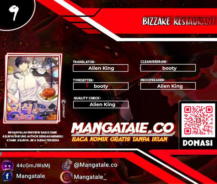 Komik Bizarre Restaurant Chapter 09 gambar nomor 1