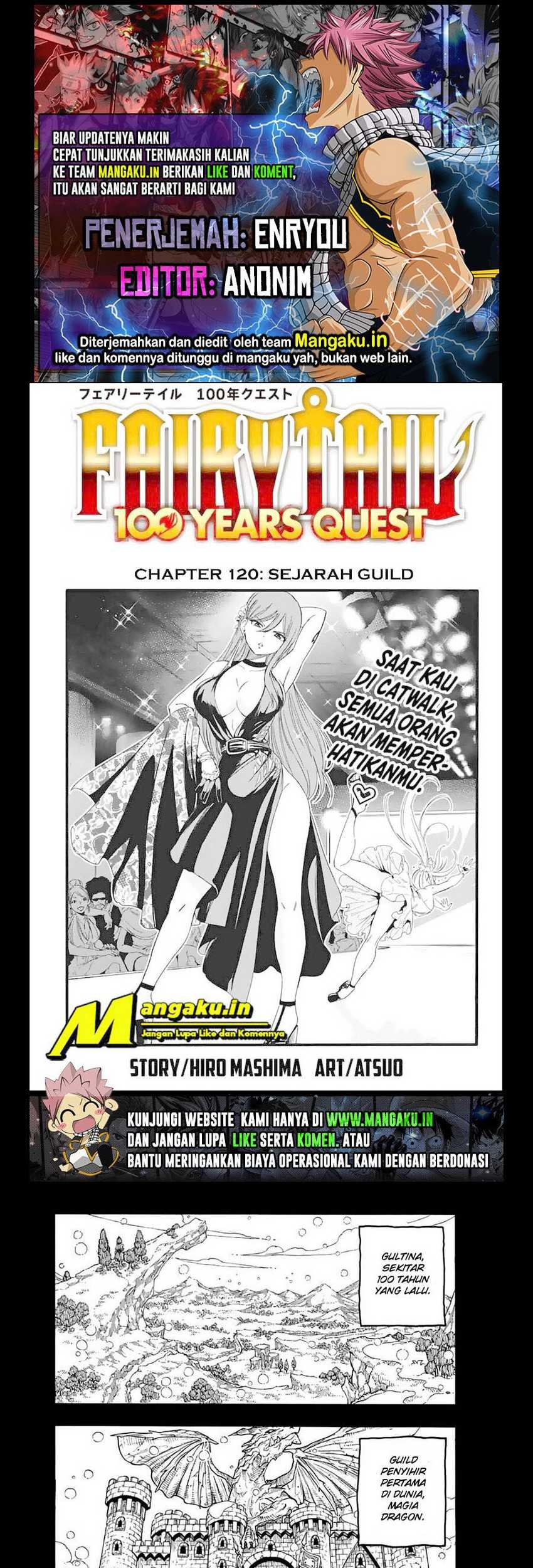 Komik Fairy Tail: 100 Years Quest Chapter 120 gambar nomor 1