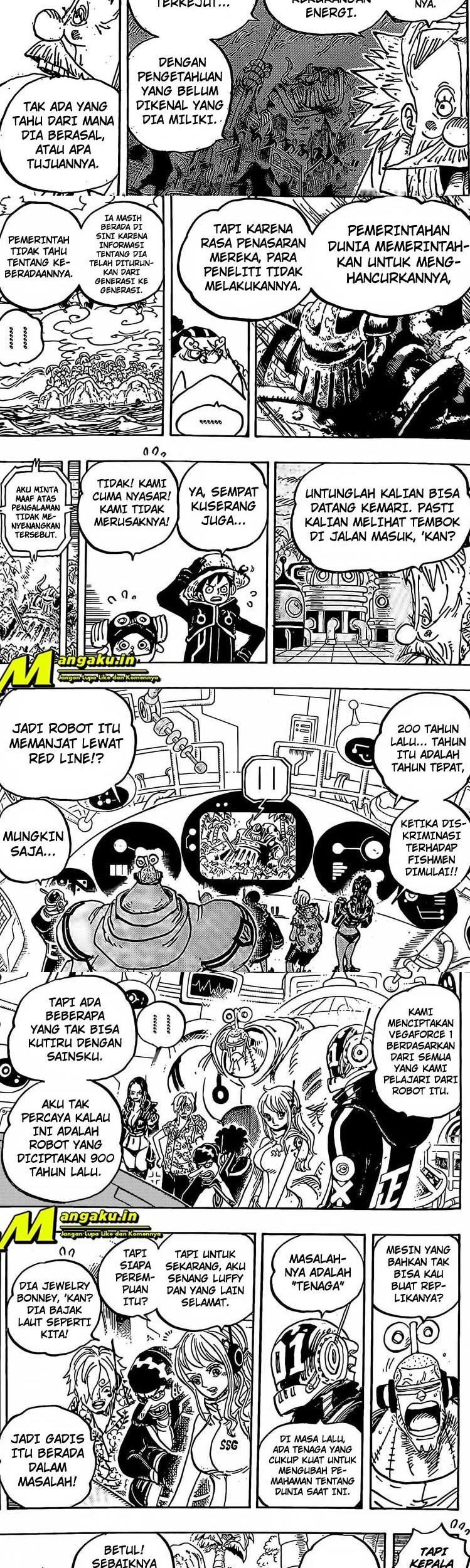 One Piece Chapter 1067 Gambar 7