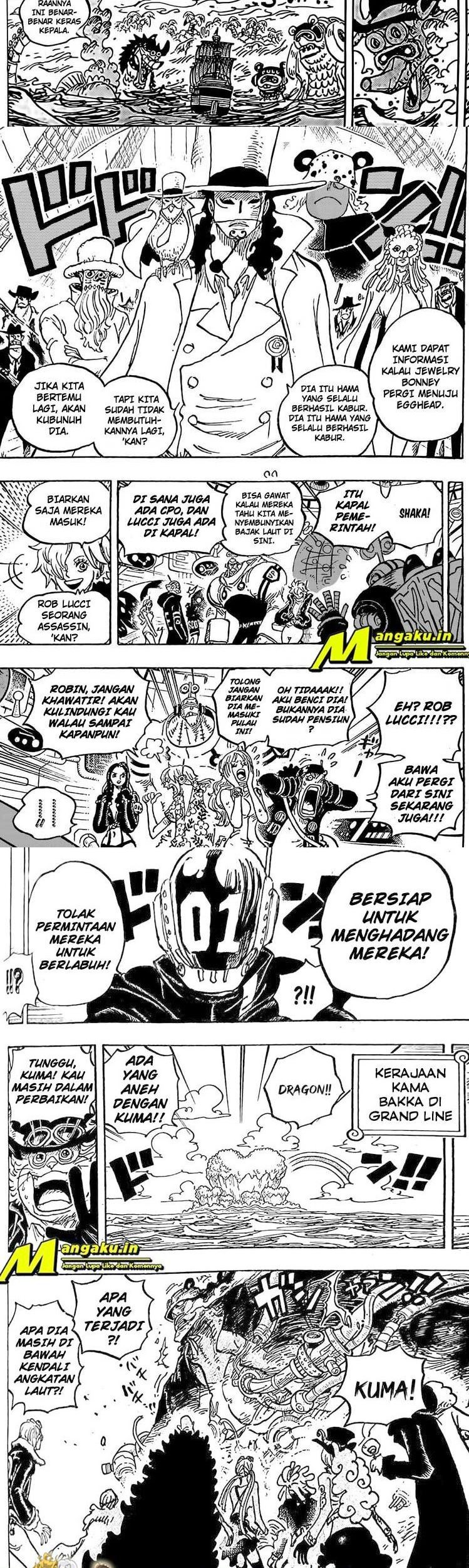 One Piece Chapter 1067 Gambar 9