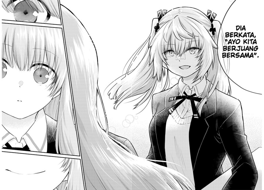 Koe ga dasenai Shoujo wa “Kanojo ga Yasashisugiru” to Omotte iru Chapter 134 Gambar 5