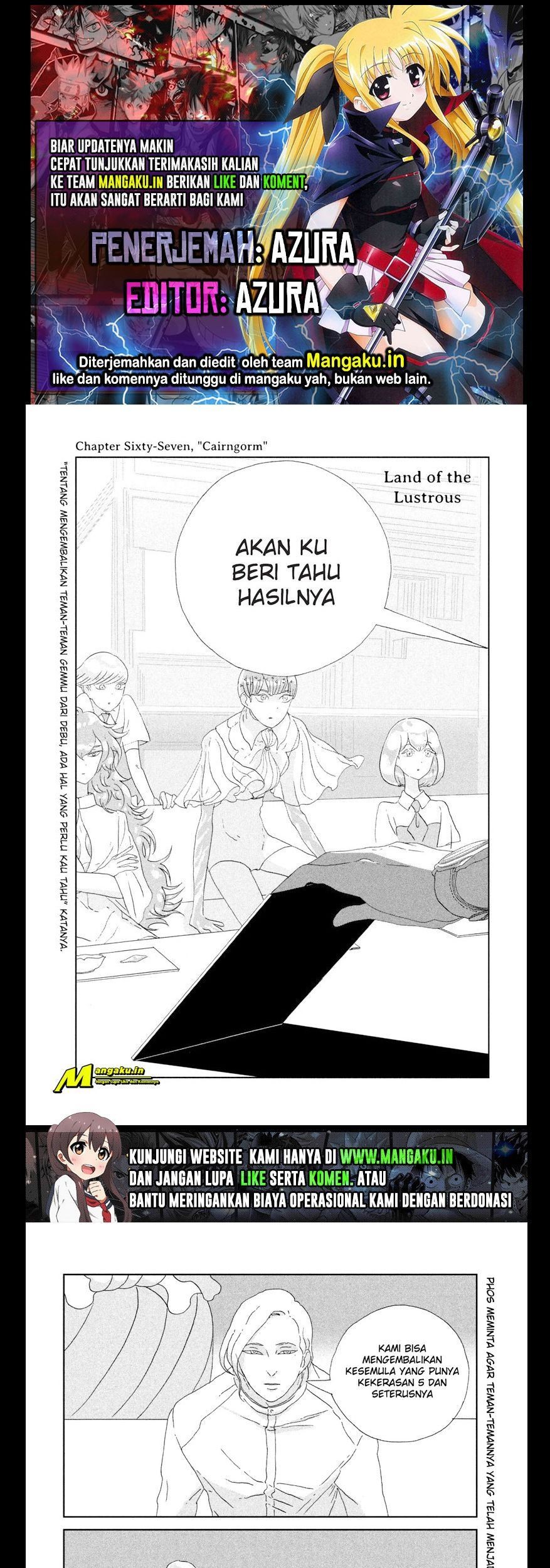 Komik Houseki no Kuni Chapter 67 gambar nomor 1