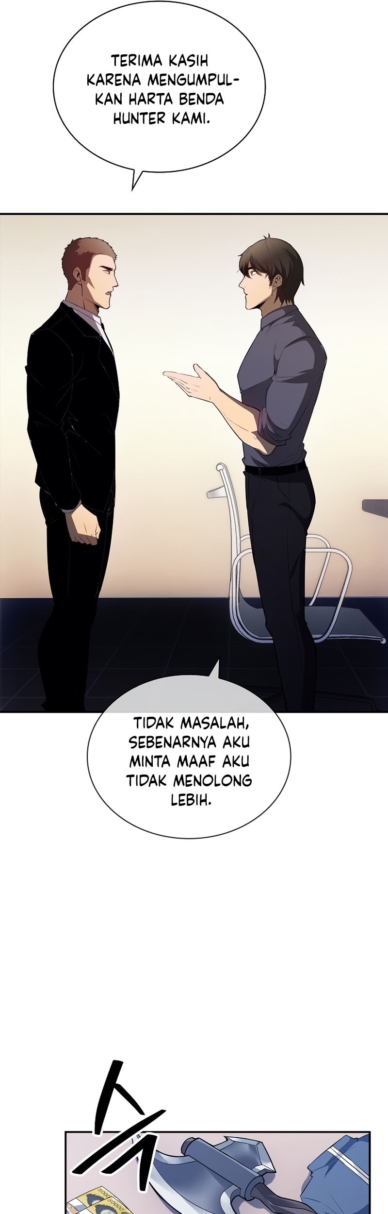 I have an SSS-rank Trait, but I want a Normal Life Chapter 28 Gambar 22