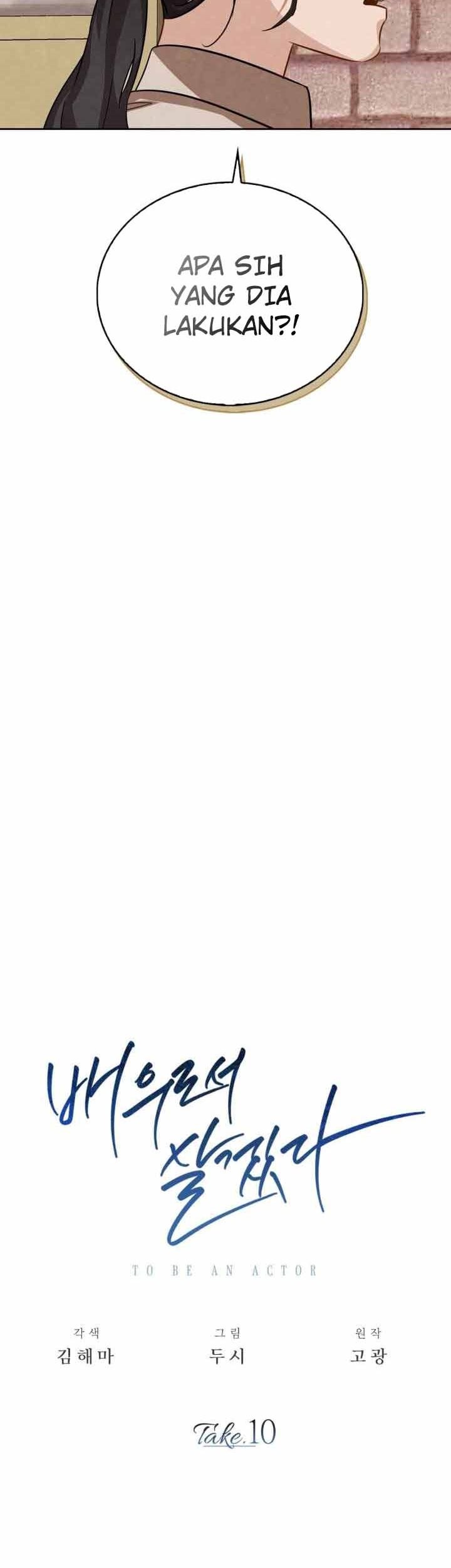 Be the Actor Chapter 10 Gambar 13