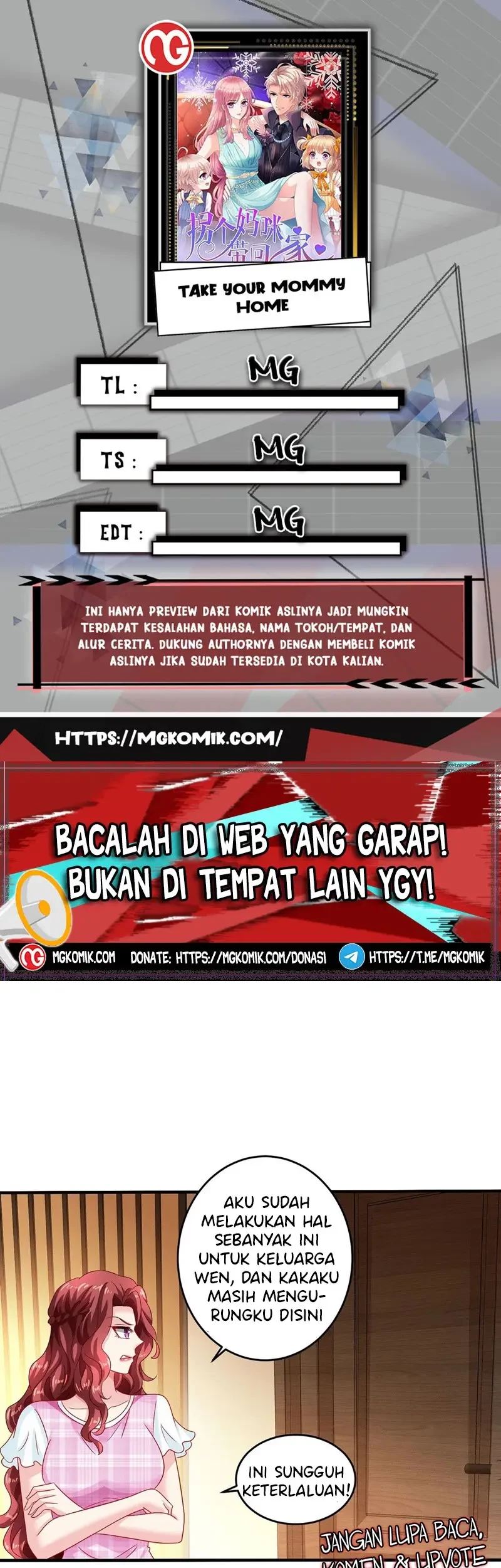 Komik Take Your Mommy Home Chapter 400 gambar nomor 1