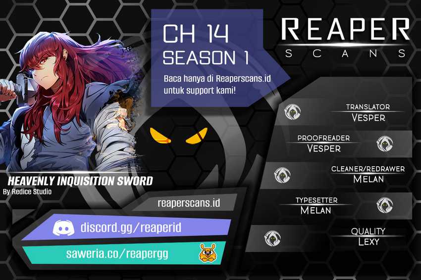 Komik Heavenly Inquisition Sword Chapter 14 gambar nomor 1