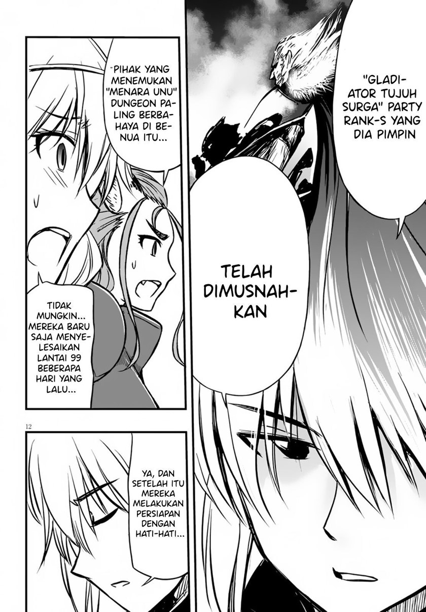 Hazure Akamadoushi ha Kenjyatime ni Musou suru Chapter 11 Gambar 13