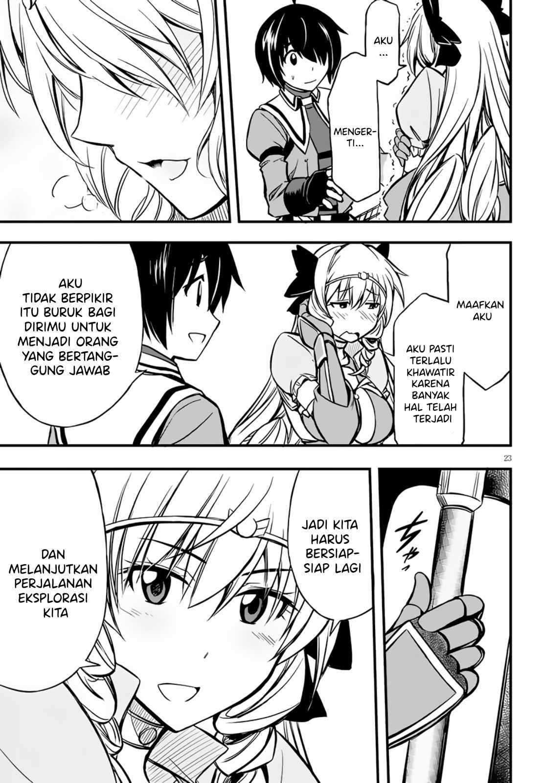 Hazure Akamadoushi ha Kenjyatime ni Musou suru Chapter 8 Gambar 24