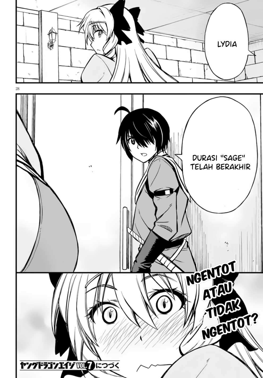 Hazure Akamadoushi ha Kenjyatime ni Musou suru Chapter 8 Gambar 29