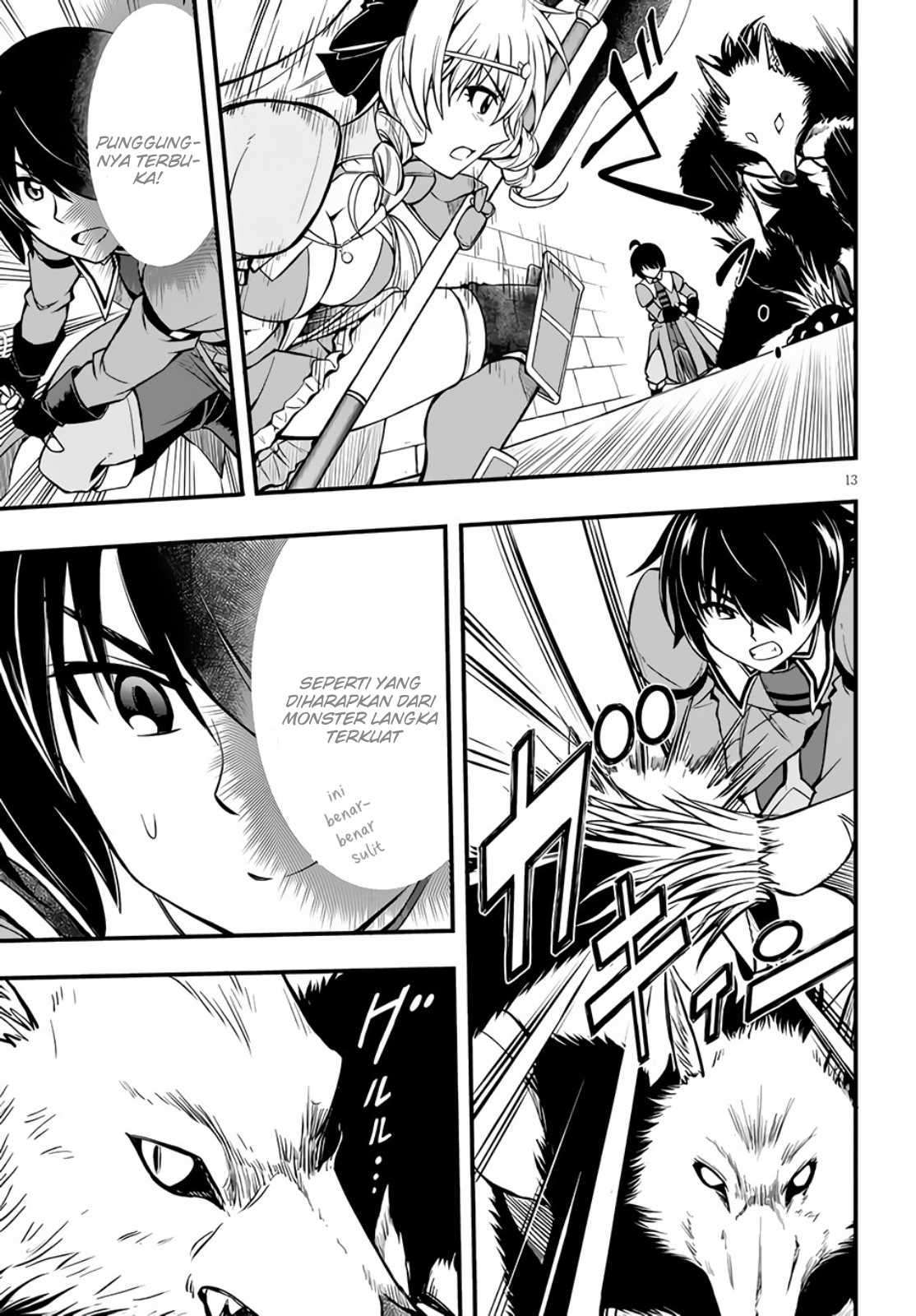 Hazure Akamadoushi ha Kenjyatime ni Musou suru Chapter 7 Gambar 14