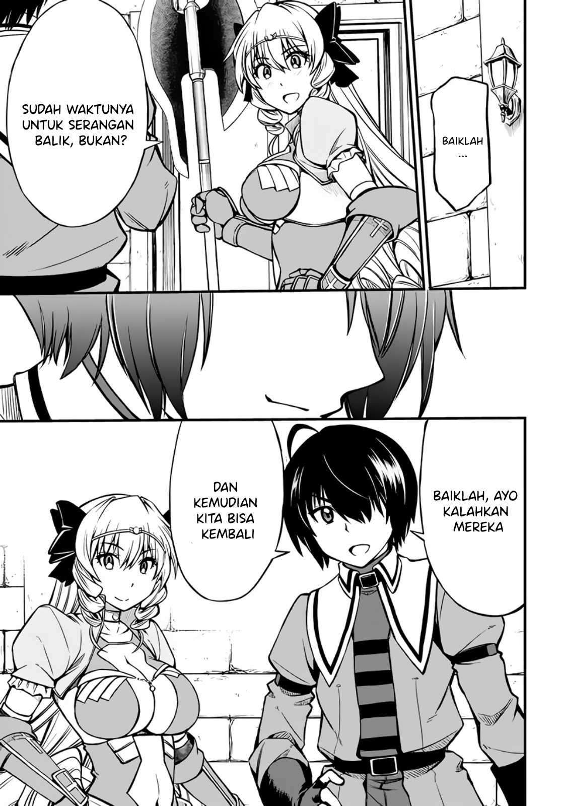 Hazure Akamadoushi ha Kenjyatime ni Musou suru Chapter 7 Gambar 10