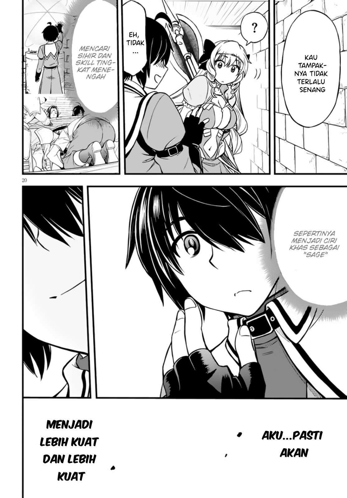 Hazure Akamadoushi ha Kenjyatime ni Musou suru Chapter 7 Gambar 20