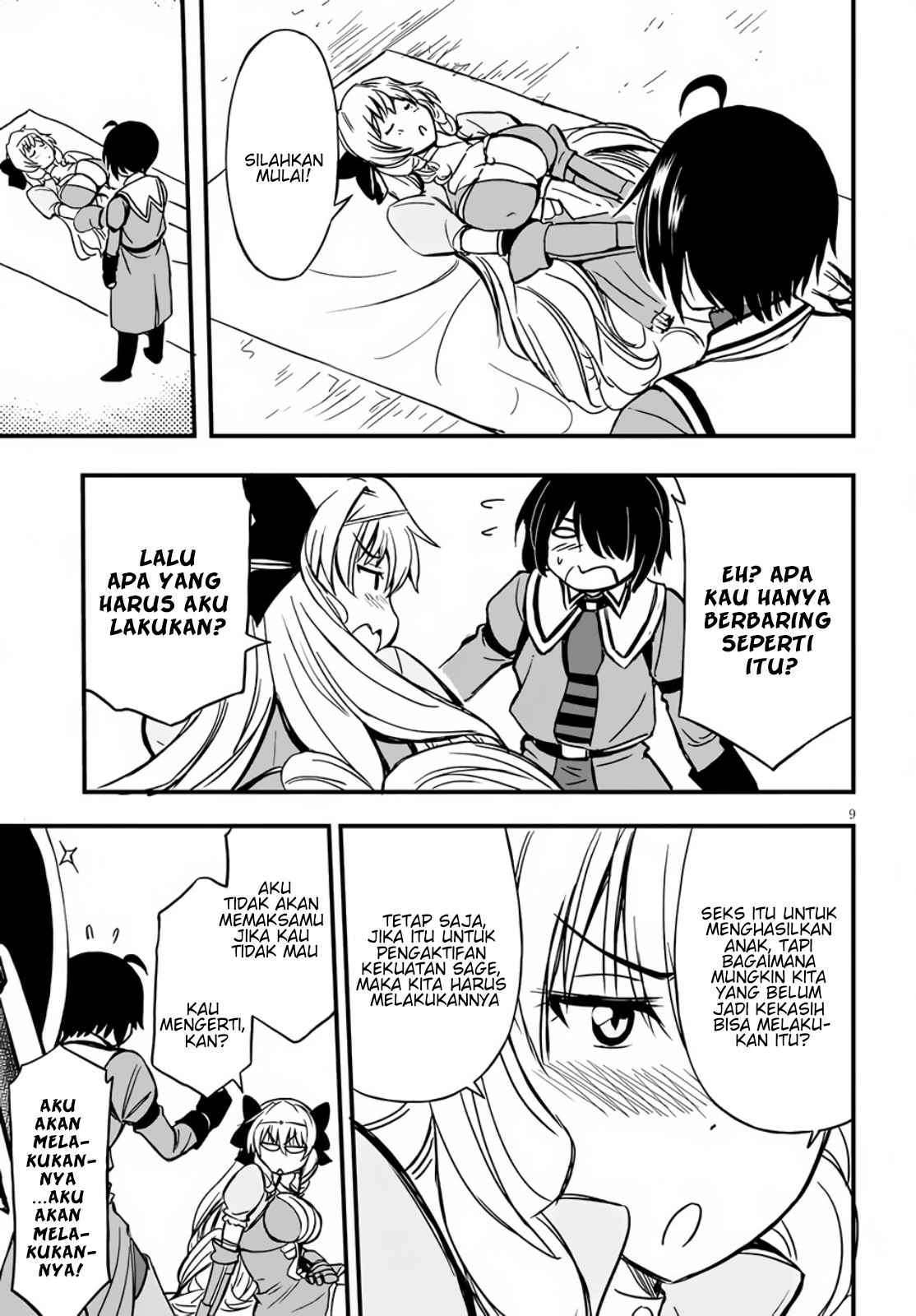 Hazure Akamadoushi ha Kenjyatime ni Musou suru Chapter 6 Gambar 10