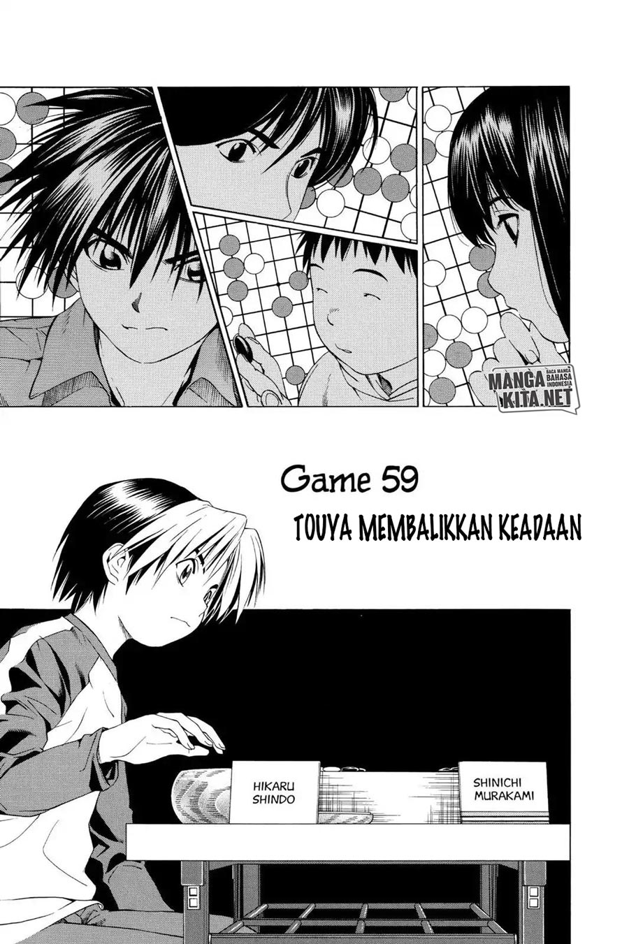 Manga Hikaru no Go Chapter 59 gambar nomor 2