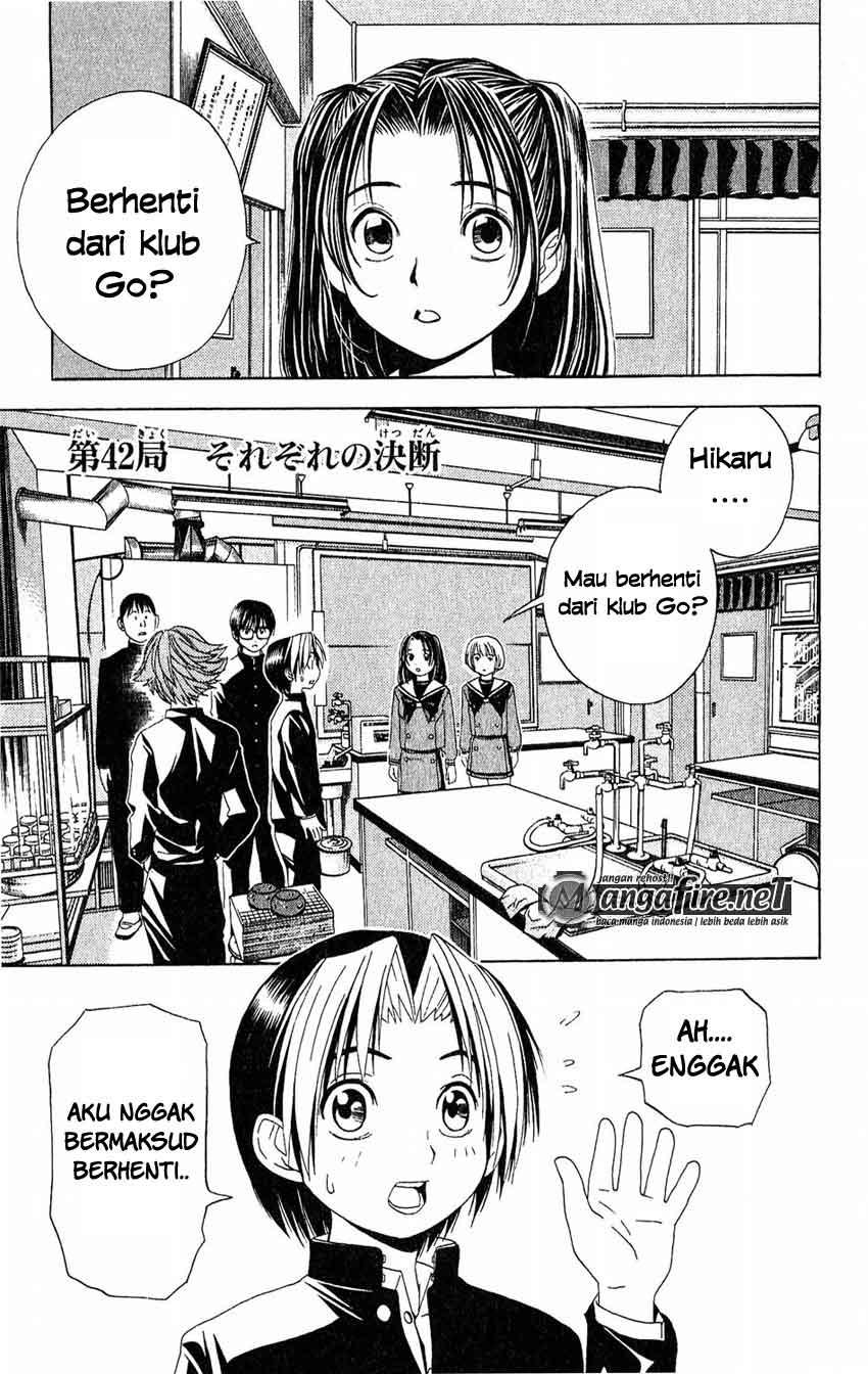 Komik Hikaru no Go Chapter 42 gambar nomor 1
