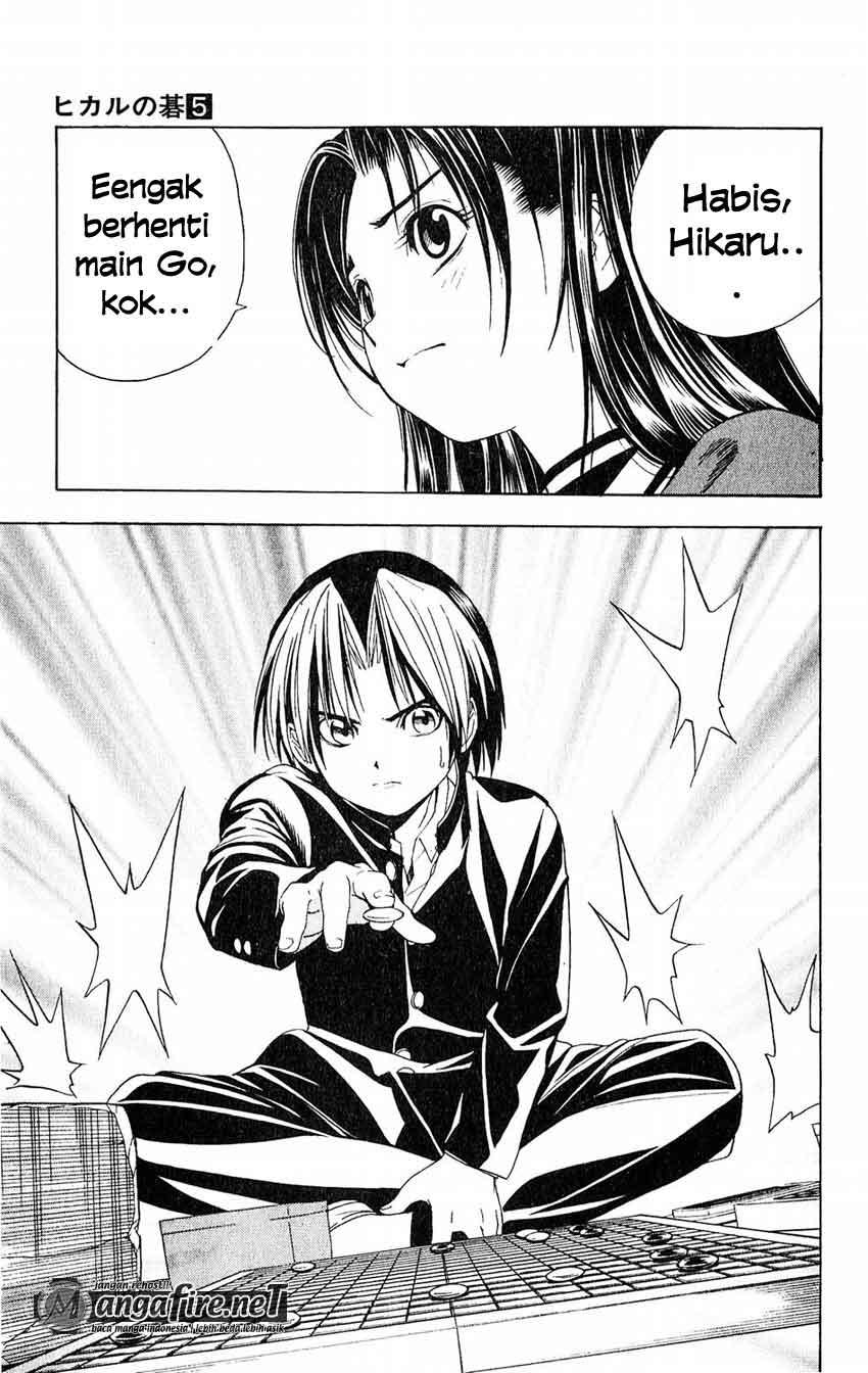 Hikaru no Go Chapter 42 Gambar 21