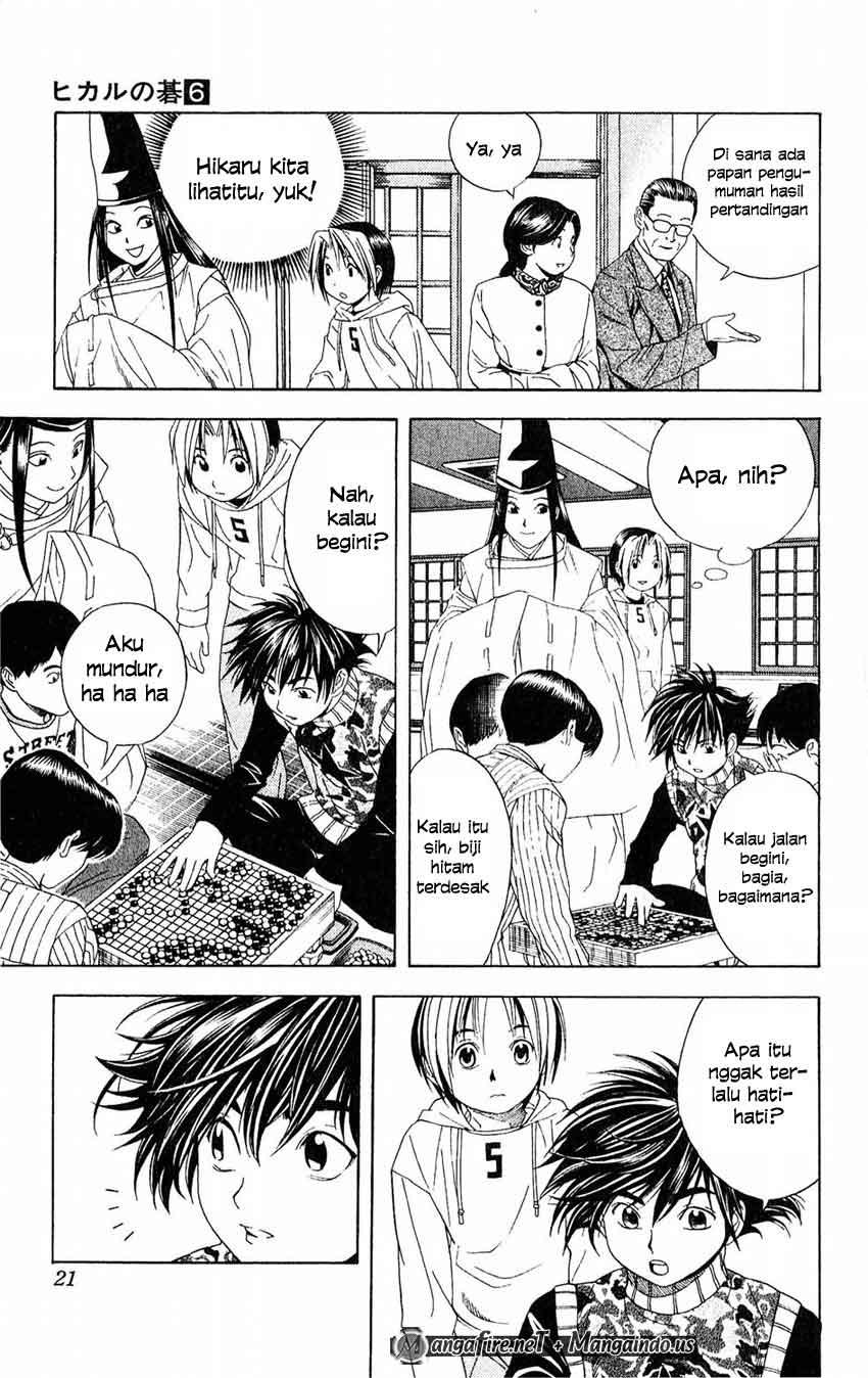 Hikaru no Go Chapter 44 Gambar 23
