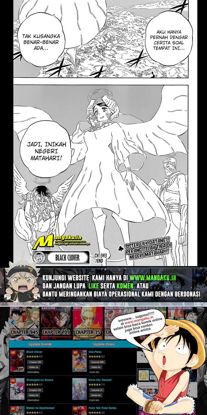 Black Clover Chapter 343 Gambar 16